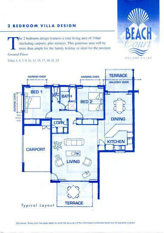 At Beach Court Holiday Villas Airlie Beach Exterior foto